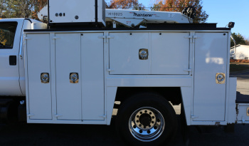 2015 Ford F750 Mechanics Truck, Cummins Diesel, Allison Auto, Under CDL, Maintainer 11′ Service Body, 10k Maintainer Crane, 182k Miles full