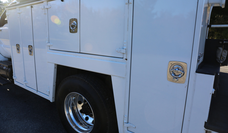 2015 Ford F750 Mechanics Truck, Cummins Diesel, Allison Auto, Under CDL, Maintainer 11′ Service Body, 10k Maintainer Crane, 182k Miles full