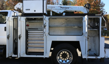 2015 Ford F750 Mechanics Truck, Cummins Diesel, Allison Auto, Under CDL, Maintainer 11′ Service Body, 10k Maintainer Crane, 182k Miles full