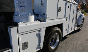 2015 Ford F750 Mechanics Truck, Cummins Diesel, Allison Auto, Under CDL, Maintainer 11′ Service Body, 10k Maintainer Crane, 182k Miles full