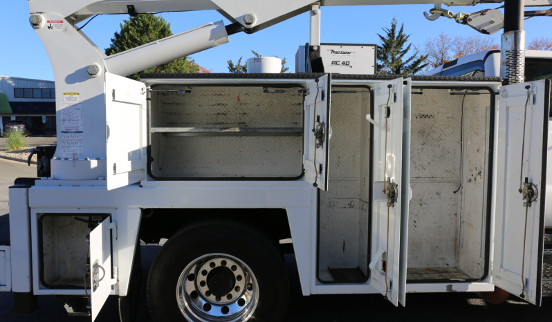 2015 Ford F750 Mechanics Truck, Cummins Diesel, Allison Auto, Under CDL, Maintainer 11′ Service Body, 10k Maintainer Crane, 182k Miles full