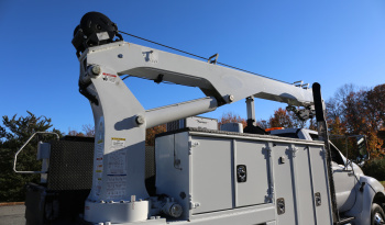 2015 Ford F750 Mechanics Truck, Cummins Diesel, Allison Auto, Under CDL, Maintainer 11′ Service Body, 10k Maintainer Crane, 182k Miles full