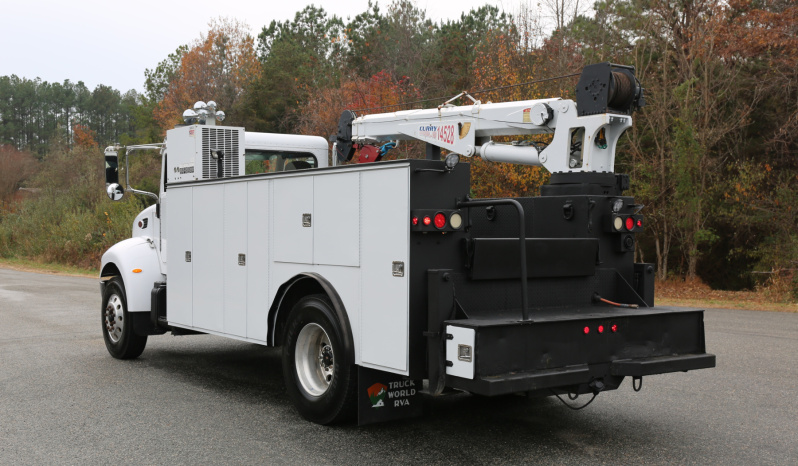2007 Peterbilt 335 Mechanics Truck, 14′ Stellar Service Body, 14528 Series Crane, 170k Miles, 6 Speed, Cummins ISC Diesel full