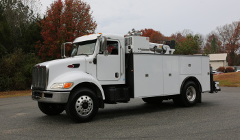 2007 Peterbilt 335 Mechanics Truck, 14′ Stellar Service Body, 14528 Series Crane, 170k Miles, 6 Speed, Cummins ISC Diesel full