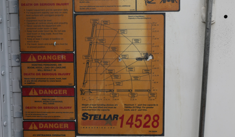 2007 Peterbilt 335 Mechanics Truck, 14′ Stellar Service Body, 14528 Series Crane, 170k Miles, 6 Speed, Cummins ISC Diesel full