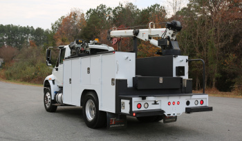 2018 International 4400 Service Truck, Under CDL, Air Ride Rear, 163k Miles, Cummins Diesel, Tiger 11k Crane full