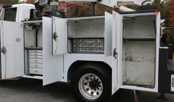 2018 International 4400 Service Truck, Under CDL, Air Ride Rear, 163k Miles, Cummins Diesel, Tiger 11k Crane full