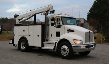 2022 Kenworth T270 Service Truck, Stellar 12630 Crane, 132k Miles, Air Ride, PX7 Diesel full