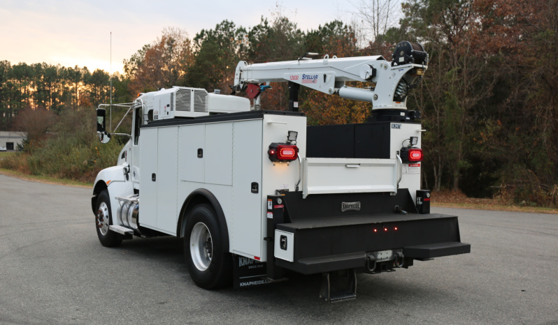 2022 Kenworth T270 Service Truck, Stellar 12630 Crane, 132k Miles, Air Ride, PX7 Diesel full
