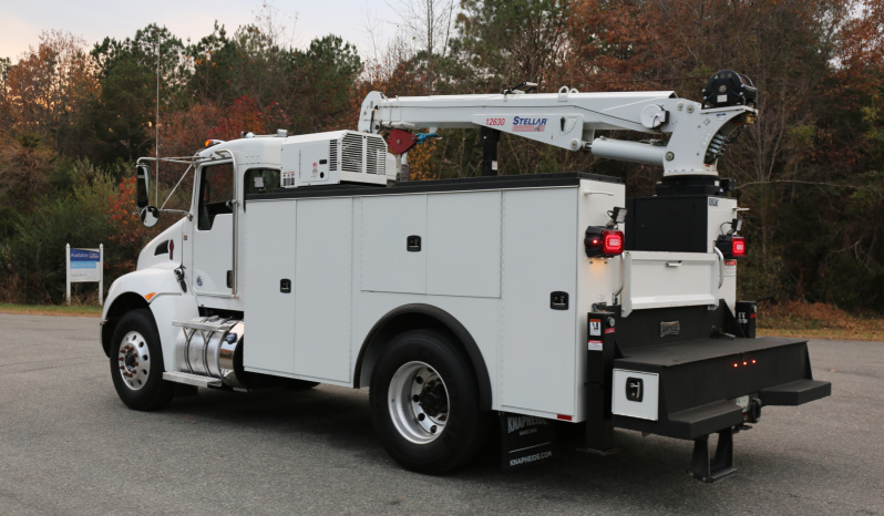 2022 Kenworth T270 Service Truck, Stellar 12630 Crane, 132k Miles, Air Ride, PX7 Diesel full