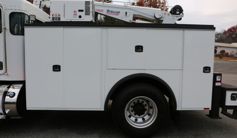 2022 Kenworth T270 Service Truck, Stellar 12630 Crane, 132k Miles, Air Ride, PX7 Diesel full