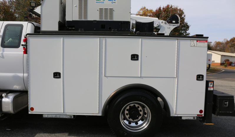 2018 Ford F750 Extended Cab Service Truck, Stellar 12630 Crane, 159k Miles, Diesel, EnPak, CTech Drawers, Waste Tank full