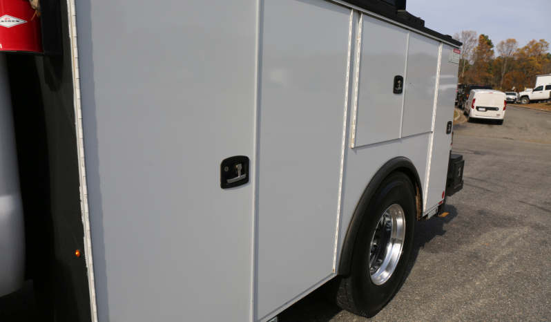 2018 Ford F750 Extended Cab Service Truck, Stellar 12630 Crane, 159k Miles, Diesel, EnPak, CTech Drawers, Waste Tank full