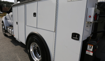 2018 Ford F750 Extended Cab Service Truck, Stellar 12630 Crane, 159k Miles, Diesel, EnPak, CTech Drawers, Waste Tank full