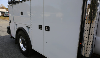 2018 Ford F750 Extended Cab Service Truck, Stellar 12630 Crane, 159k Miles, Diesel, EnPak, CTech Drawers, Waste Tank full