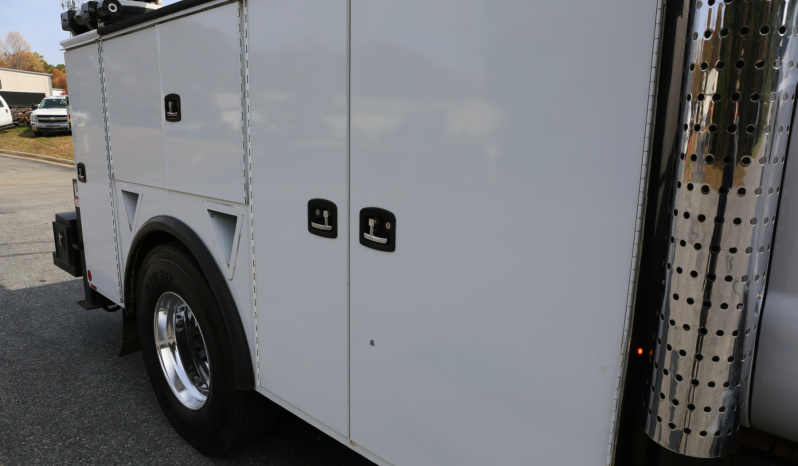 2018 Ford F750 Extended Cab Service Truck, Stellar 12630 Crane, 159k Miles, Diesel, EnPak, CTech Drawers, Waste Tank full