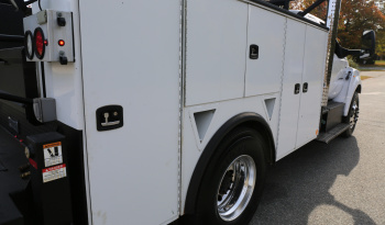 2018 Ford F750 Extended Cab Service Truck, Stellar 12630 Crane, 159k Miles, Diesel, EnPak, CTech Drawers, Waste Tank full