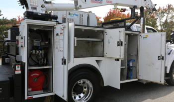 2018 Ford F750 Extended Cab Service Truck, Stellar 12630 Crane, 159k Miles, Diesel, EnPak, CTech Drawers, Waste Tank full