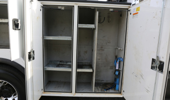 2018 Ford F750 Extended Cab Service Truck, Stellar 12630 Crane, 159k Miles, Diesel, EnPak, CTech Drawers, Waste Tank full