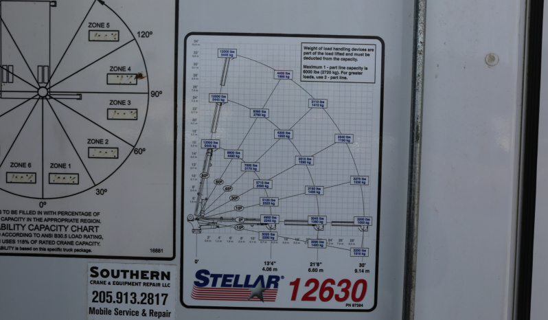 2018 Ford F750 Extended Cab Service Truck, Stellar 12630 Crane, 159k Miles, Diesel, EnPak, CTech Drawers, Waste Tank full