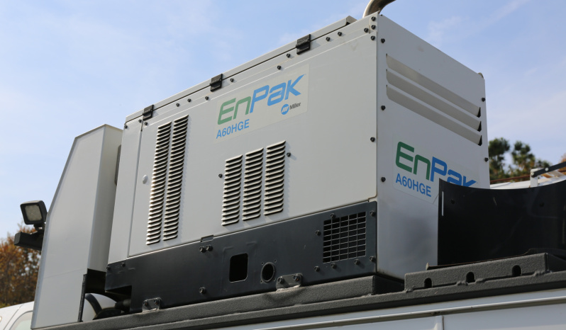 2018 Ford F750 Extended Cab Service Truck, Stellar 12630 Crane, 159k Miles, Diesel, EnPak, CTech Drawers, Waste Tank full