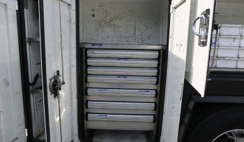 2019 International MV607 Service Truck, Cummins Diesel, Allison Auto, 26k GVWR, 152k Miles, Maintainer Crane full