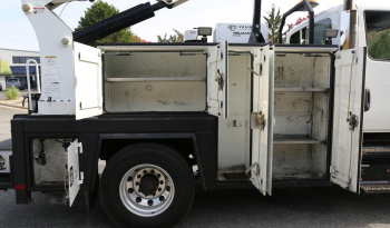 2019 International MV607 Service Truck, Cummins Diesel, Allison Auto, 26k GVWR, 152k Miles, Maintainer Crane full