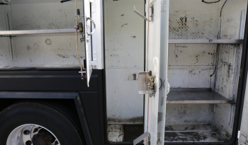 2019 International MV607 Service Truck, Cummins Diesel, Allison Auto, 26k GVWR, 152k Miles, Maintainer Crane full