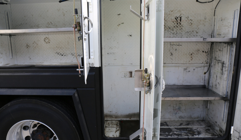 2019 International MV607 Service Truck, Cummins Diesel, Allison Auto, 26k GVWR, 152k Miles, Maintainer Crane full