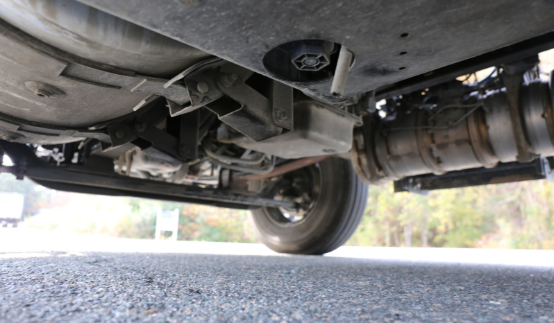 2019 International MV607 Service Truck, Cummins Diesel, Allison Auto, 26k GVWR, 152k Miles, Maintainer Crane full