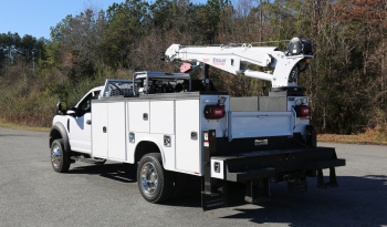 2021 Ford F600 Service Truck, 6.7 Diesel, Stellar 7621 Crane, 105k Miles full