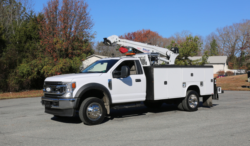 2021 Ford F600 Service Truck, 6.7 Diesel, Stellar 7621 Crane, 105k Miles full