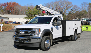 2021 Ford F600 Service Truck, 6.7 Diesel, Stellar 7621 Crane, 105k Miles full