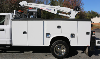 2021 Ford F600 Service Truck, 6.7 Diesel, Stellar 7621 Crane, 105k Miles full