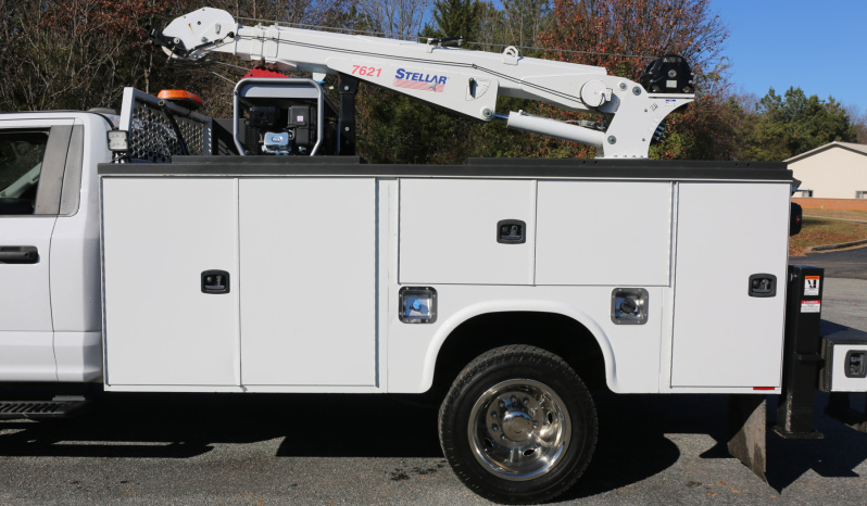 2021 Ford F600 Service Truck, 6.7 Diesel, Stellar 7621 Crane, 105k Miles full