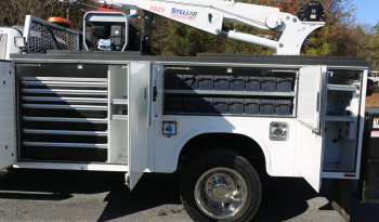 2021 Ford F600 Service Truck, 6.7 Diesel, Stellar 7621 Crane, 105k Miles full