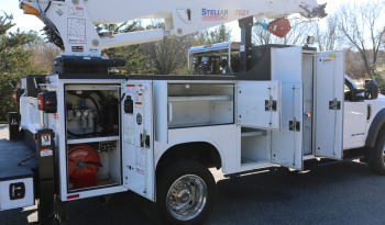 2021 Ford F600 Service Truck, 6.7 Diesel, Stellar 7621 Crane, 105k Miles full