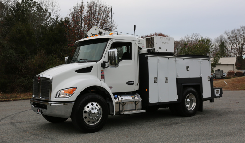 2026 Kenworth T280 Mechanics Truck, PX7 Diesel, Allison Auto, Air Ride, Under CDL, Maintainer Service Body and Crane full