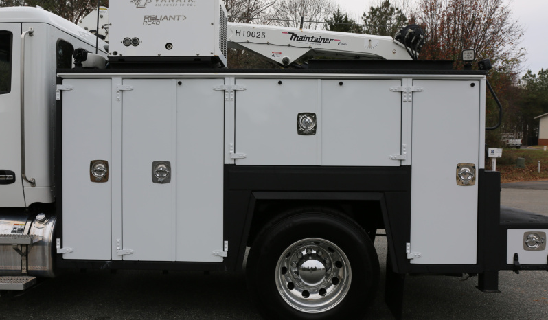 2026 Kenworth T280 Mechanics Truck, PX7 Diesel, Allison Auto, Air Ride, Under CDL, Maintainer Service Body and Crane full