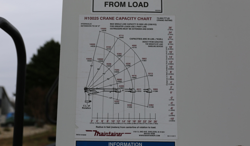 2026 Kenworth T280 Mechanics Truck, PX7 Diesel, Allison Auto, Air Ride, Under CDL, Maintainer Service Body and Crane full