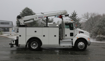 2022 Kenworth T270 Mechanics Truck, Under CDL, 125k Miles, Stellar 12630 Crane, PX7 Diesel, Allison Auto, Air Ride full