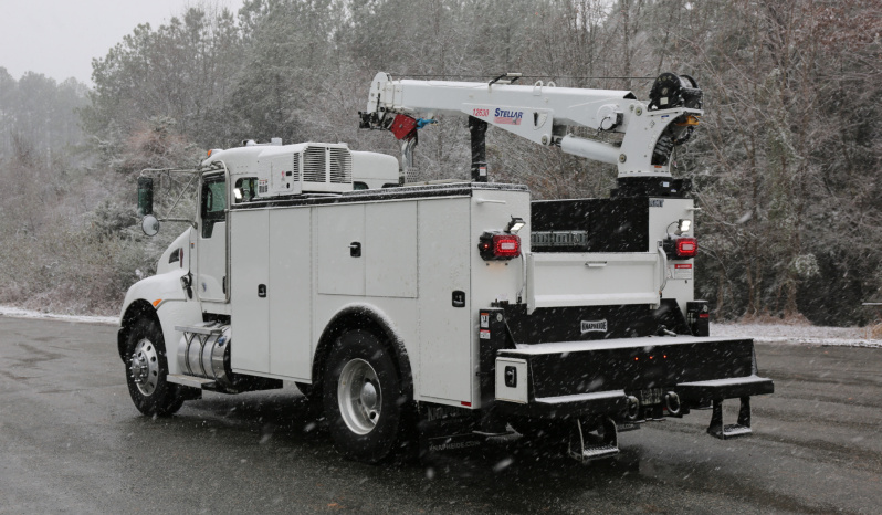 2022 Kenworth T270 Mechanics Truck, Under CDL, 125k Miles, Stellar 12630 Crane, PX7 Diesel, Allison Auto, Air Ride full