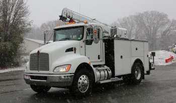 2022 Kenworth T270 Mechanics Truck, Under CDL, 125k Miles, Stellar 12630 Crane, PX7 Diesel, Allison Auto, Air Ride full