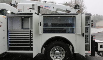 2022 Kenworth T270 Mechanics Truck, Under CDL, 125k Miles, Stellar 12630 Crane, PX7 Diesel, Allison Auto, Air Ride full