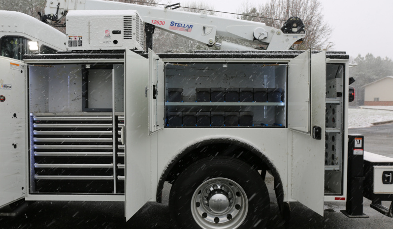 2022 Kenworth T270 Mechanics Truck, Under CDL, 125k Miles, Stellar 12630 Crane, PX7 Diesel, Allison Auto, Air Ride full