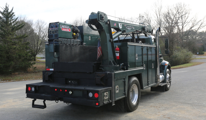 2002 International 4300 Service Truck, Under CDL, DT466, Eaton Manual, 228k Miles, Maintainer Mechanics Body, 8600# Crane full