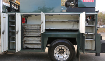 2002 International 4300 Service Truck, Under CDL, DT466, Eaton Manual, 228k Miles, Maintainer Mechanics Body, 8600# Crane full