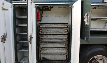 2002 International 4300 Service Truck, Under CDL, DT466, Eaton Manual, 228k Miles, Maintainer Mechanics Body, 8600# Crane full