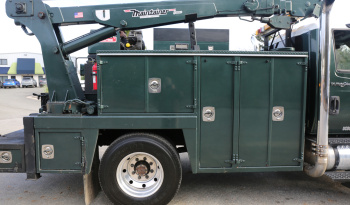 2002 International 4300 Service Truck, Under CDL, DT466, Eaton Manual, 228k Miles, Maintainer Mechanics Body, 8600# Crane full