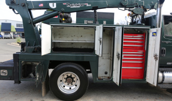 2002 International 4300 Service Truck, Under CDL, DT466, Eaton Manual, 228k Miles, Maintainer Mechanics Body, 8600# Crane full